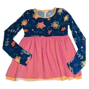 Floral Long Sleeve Dress